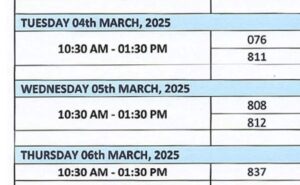 Read more about the article Check Complete Schedule Of Class 10, 12 Board Exams