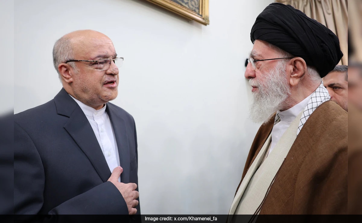 Read more about the article Reports Claim Iran Leader In Coma. His Office Shares Pic Of Meeting Envoy