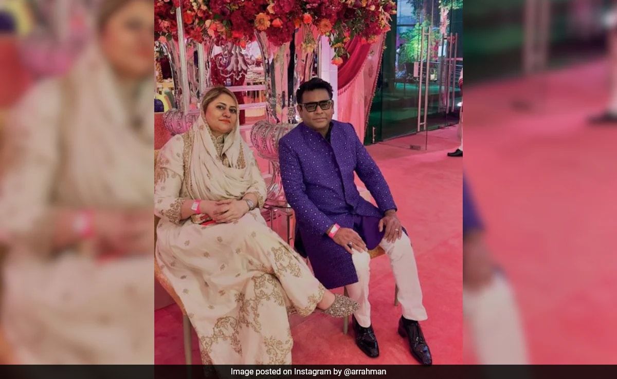 Read more about the article AR Rahman’s Wife Saira Announces Separation After 29 Years Of Marriage