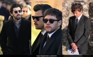 Harry Styles, Niall Horan, Louis Tomlinson And Zayn Malik Break Down At One Direction Bandmate Liam Payne’s Funeral