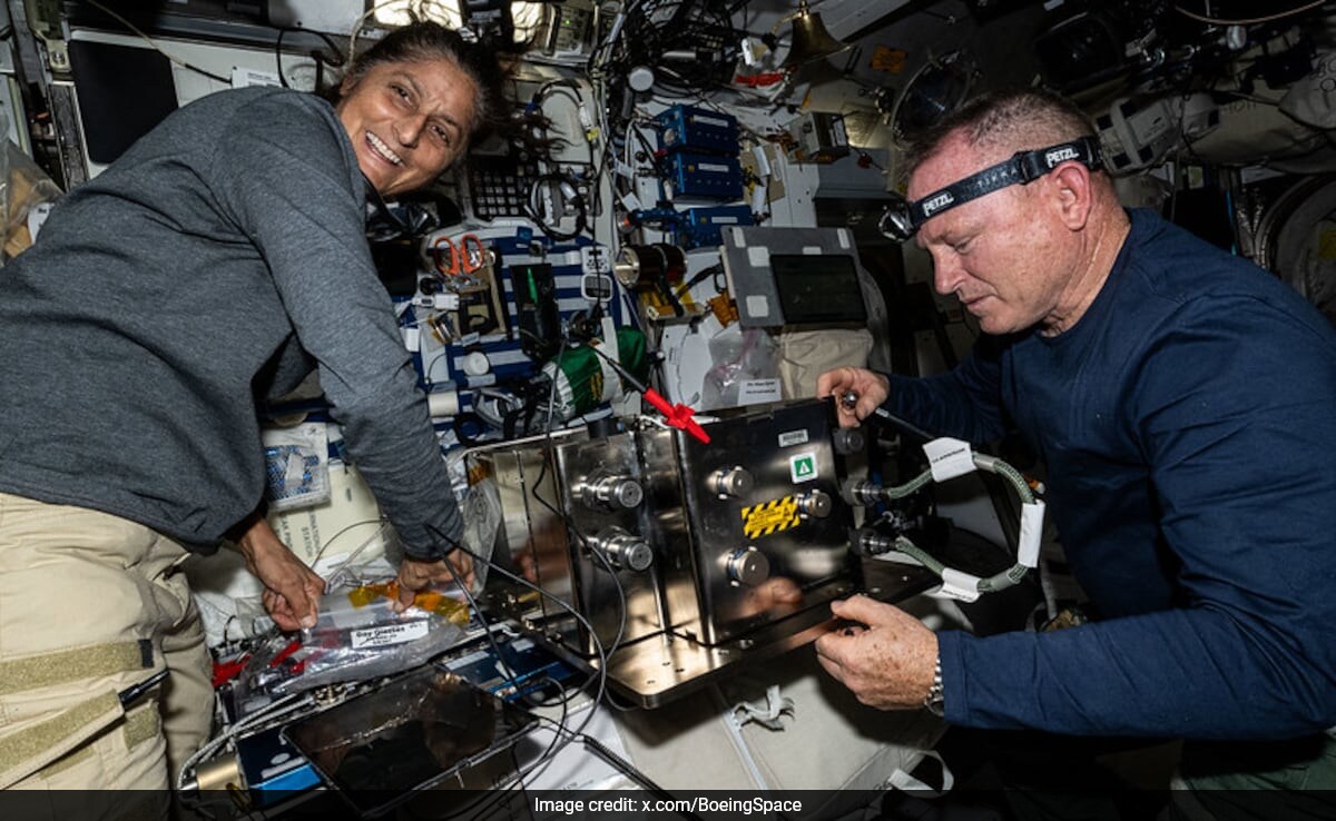 Read more about the article Sunita Williams On Health Aboard Space Station