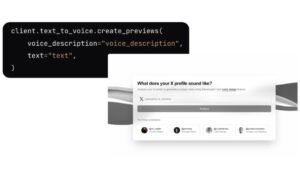 Read more about the article ElevenLabs Releases AI-Powered Voice Design API and X to Voice Features