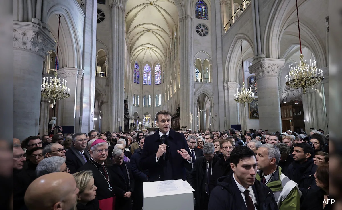 Read more about the article Notre Dame Reconstruction Teams Did ‘What Was Thought Impossible’: Emmanuel Macron