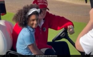 Read more about the article Trump Jokingly Offers To Buy Black Girl’s Hair For ‘Millions’, Video Divides Internet