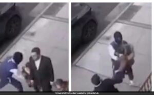 Read more about the article Video Shows Masked Man In New York Attempting To Snatch Child From Father’s Arms