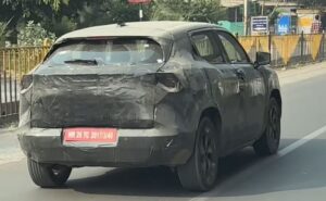 Read more about the article Maruti Suzuki e Vitara Electric SUV Spied India First Time Launch Date Specs Range