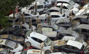 Read more about the article Thousands Protest In Spain Over Handling Of Deadly Floods