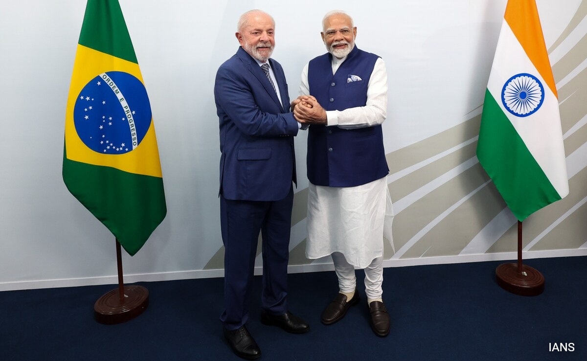 Read more about the article PM Modi Meets Brazilian President, Thanks Him For Hosting G20 Summit