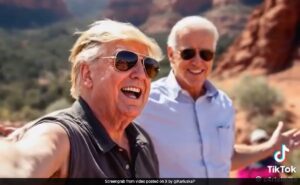 Read more about the article Donald Trump, Joe Biden Become BFFs In Viral AI Video, Dancing, Singing And Hanging Out