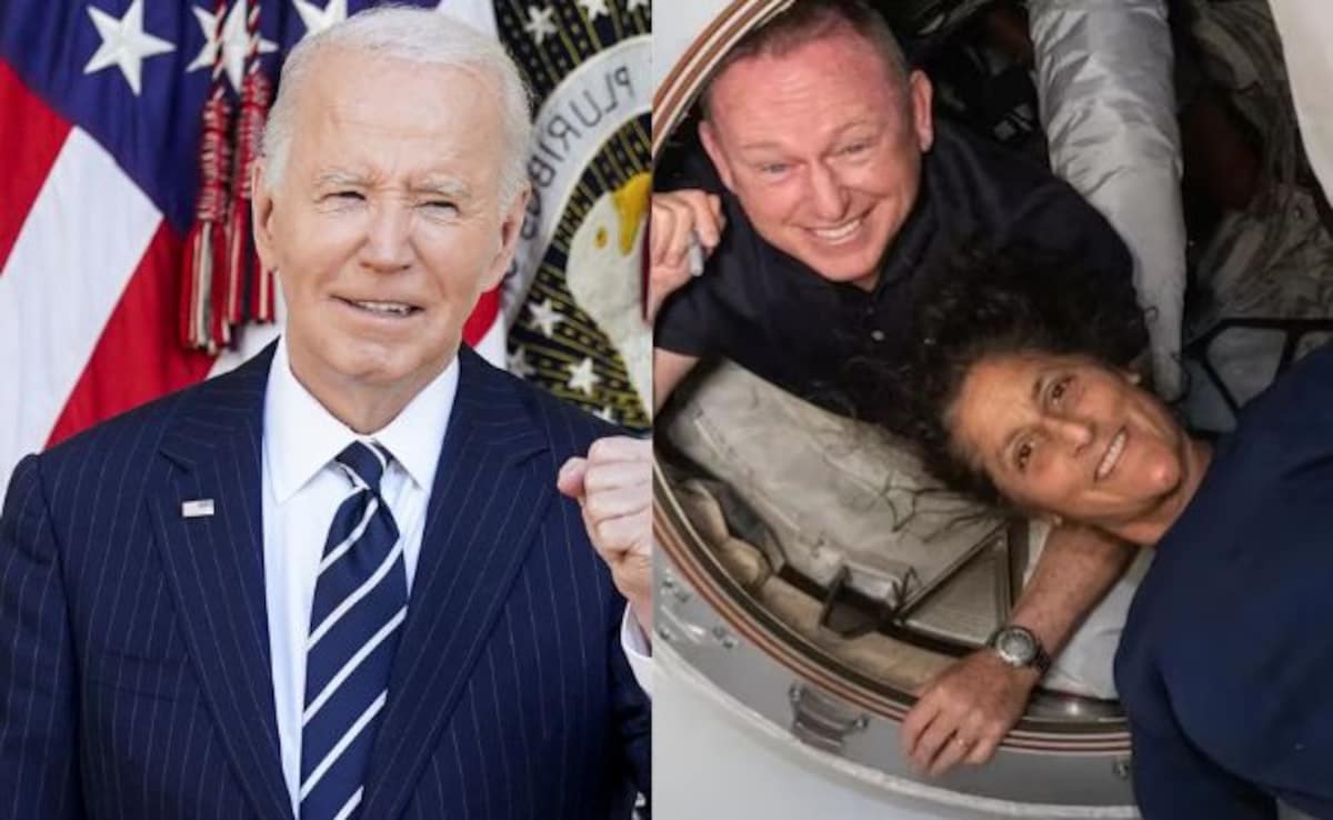 Read more about the article Joe Biden Jokes He May Go To Space Station To Rescue Sunita Williams