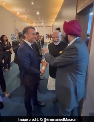 Read more about the article “From One Indian To Another,” World Bank Chief’s Joke Leaves Modi, Macron In Splits In Brazil