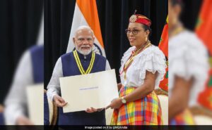 PM Modi Receives Dominica’s Highest National Honour