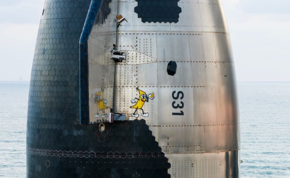 Read more about the article SpaceX Put A Banana Sticker On Its Starship. Heres Why