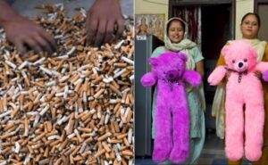 Read more about the article Noida Brothers Are Recycling Cigarette Butts Into Teddy Bears, Home Decor Items