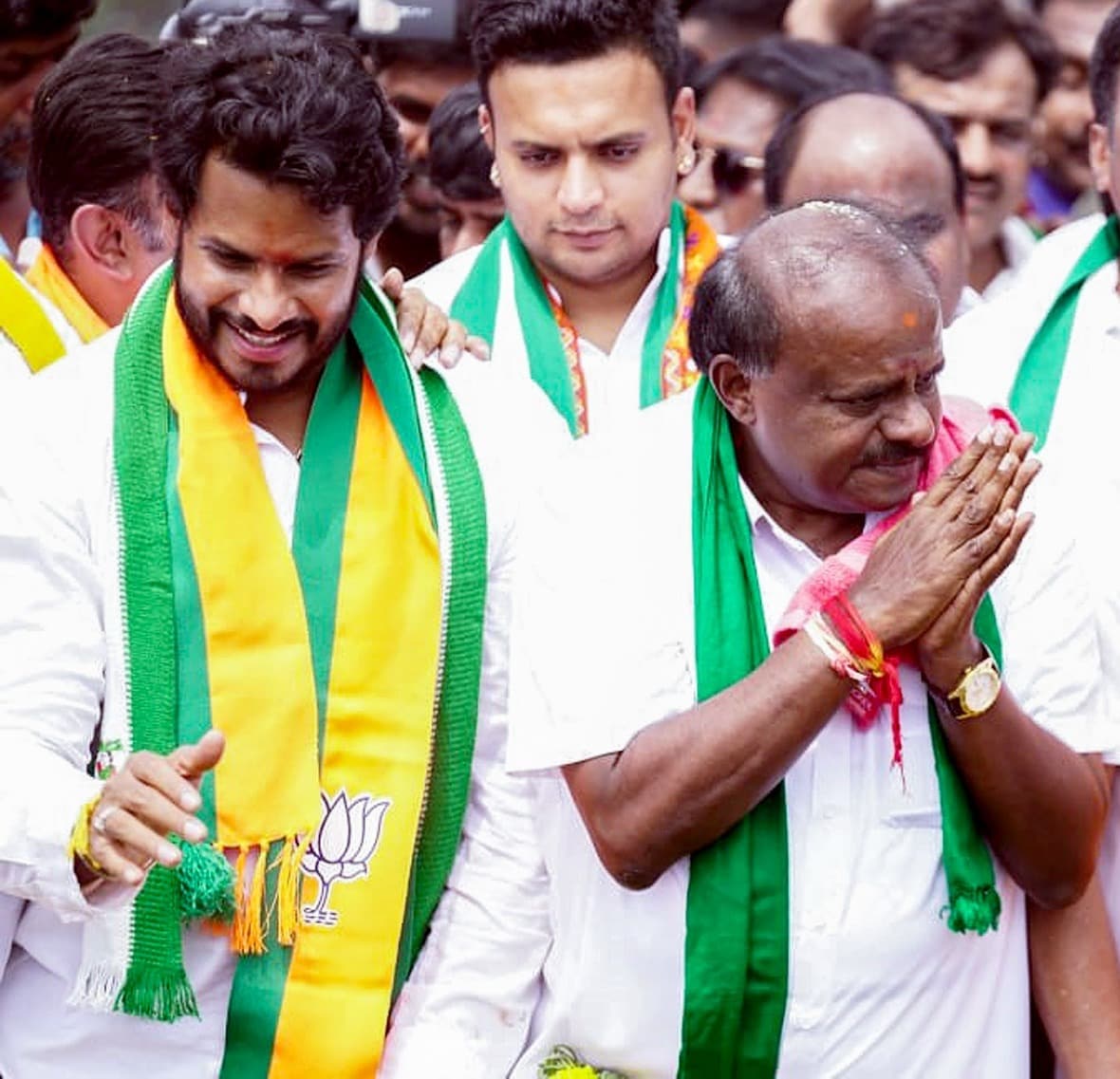 Read more about the article Nikhil Kumaraswamy, Son Of Minister HD Kumaraswamy, Loses Channapatna Assembly Bypoll