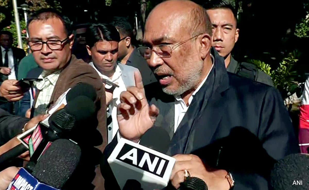 Suspects Who Looted, Vandalised Leaders' Houses Identified: Manipur Chief Minister