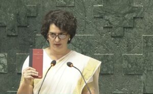 Read more about the article Congress’ Priyanka Gandhi Vadra To Make Her Debut Speech In Lok Sabha Today