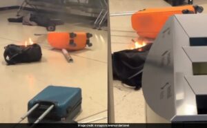 Read more about the article Panic At Berlin Airport As Flyer’s Backpack Catches Fire