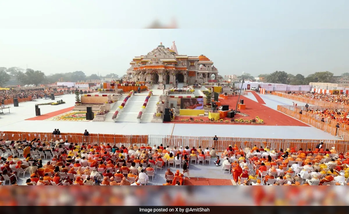 Read more about the article Ayodhya Braces For Tourist Surge As New Year, Ram Mandir Anniversary And Maha Kumbh Coincide