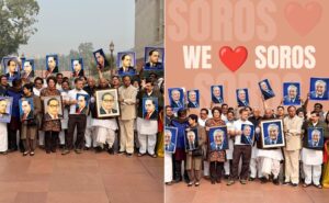 Read more about the article Congress Doubles Down After BJP’s Soros Edit Of Protest Pic