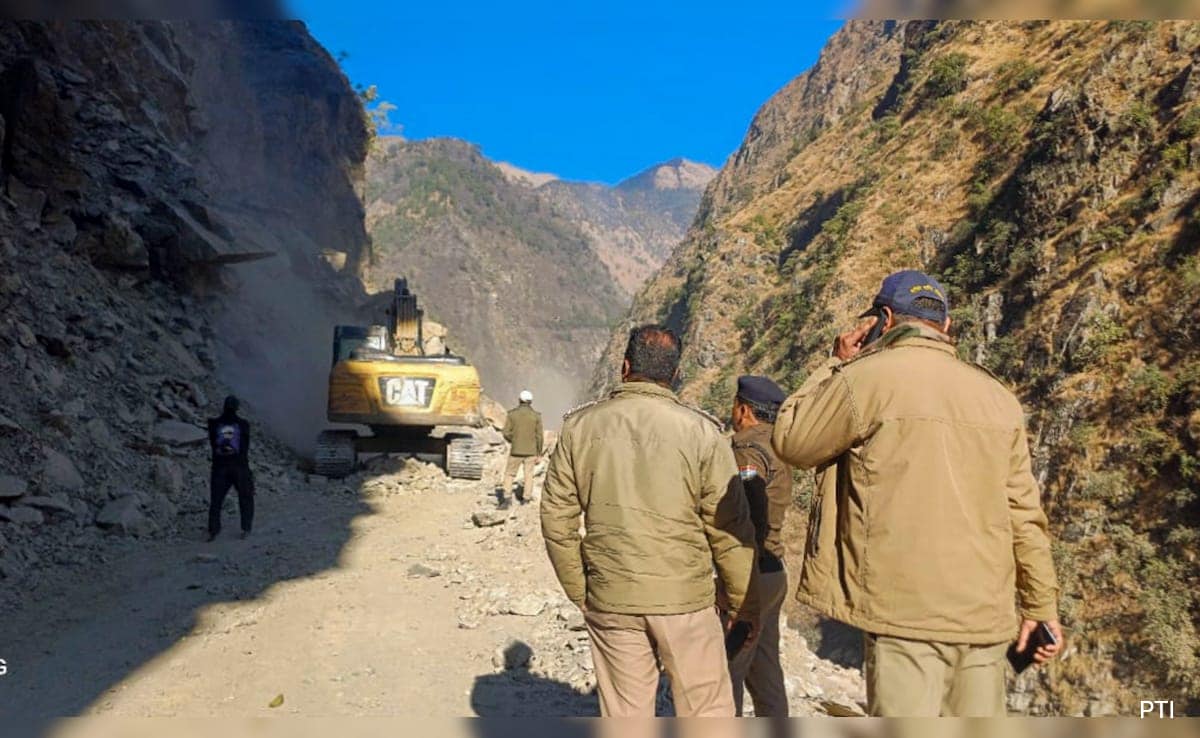 Massive Landslide Hits National Highway In Uttarakhand, Traffic Affected