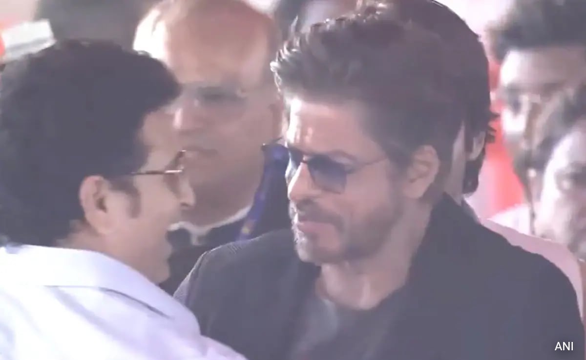 Pranav Adani, SRK, Sachin Tendulkar In Star-Studded Maharashtra Oath Ceremony