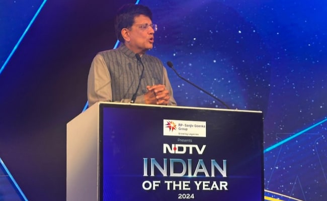 Read more about the article India Will Remain Envy Of The World, Neighbours, Says Piyush Goyal At NDTV Indian Of The Year Awards 2024