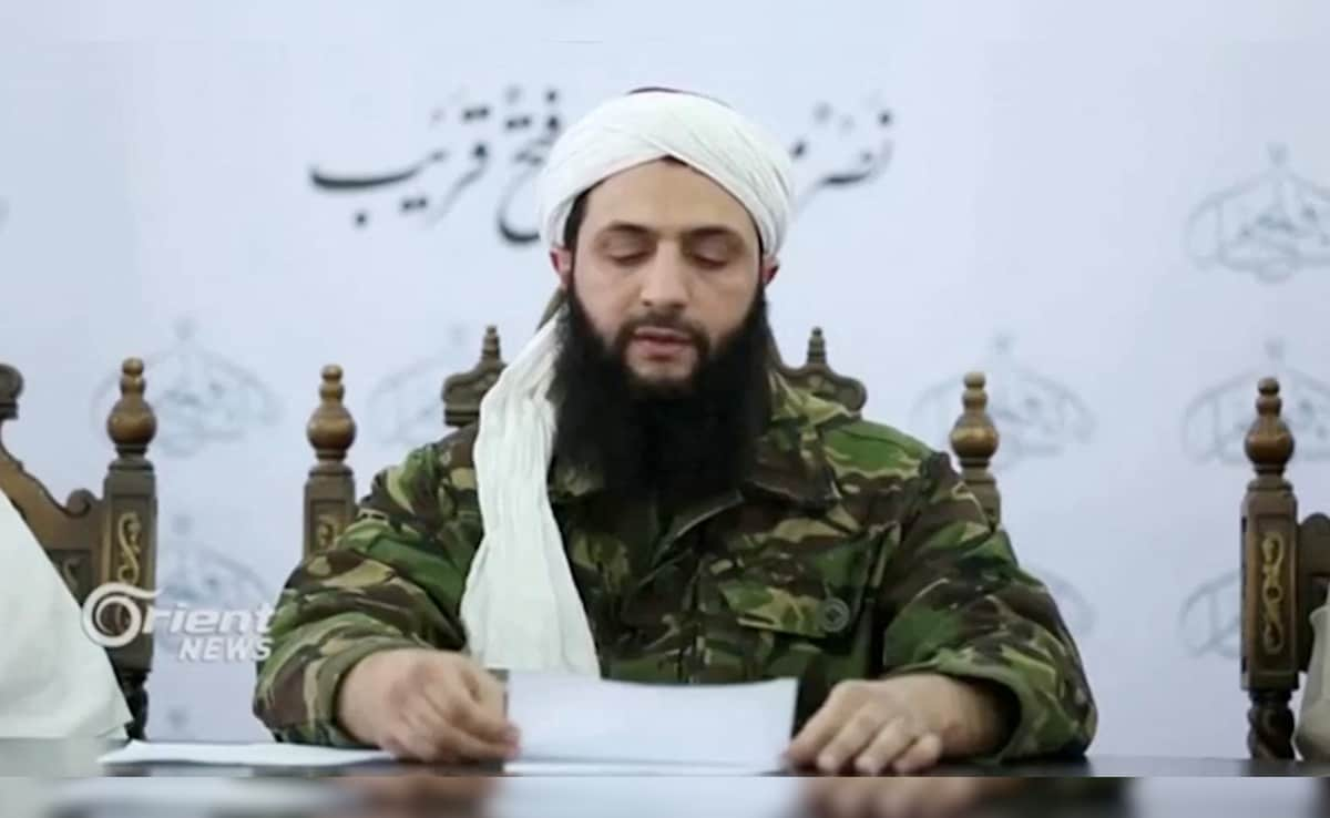 Read more about the article Syria Rebel Leader Says Goal Is To “Overthrow” Assad Regime