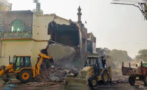 Read more about the article Part Of 185-Year-Old Mosque Demolished In UP, Officials Claim “Encroachment”