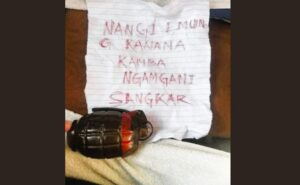 Read more about the article Grenade With Threat Letter Found Outside Contractor’s House In Manipur