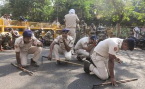 Read more about the article Congress Activists Attacked By Bees During Protest Against Bureaucrat