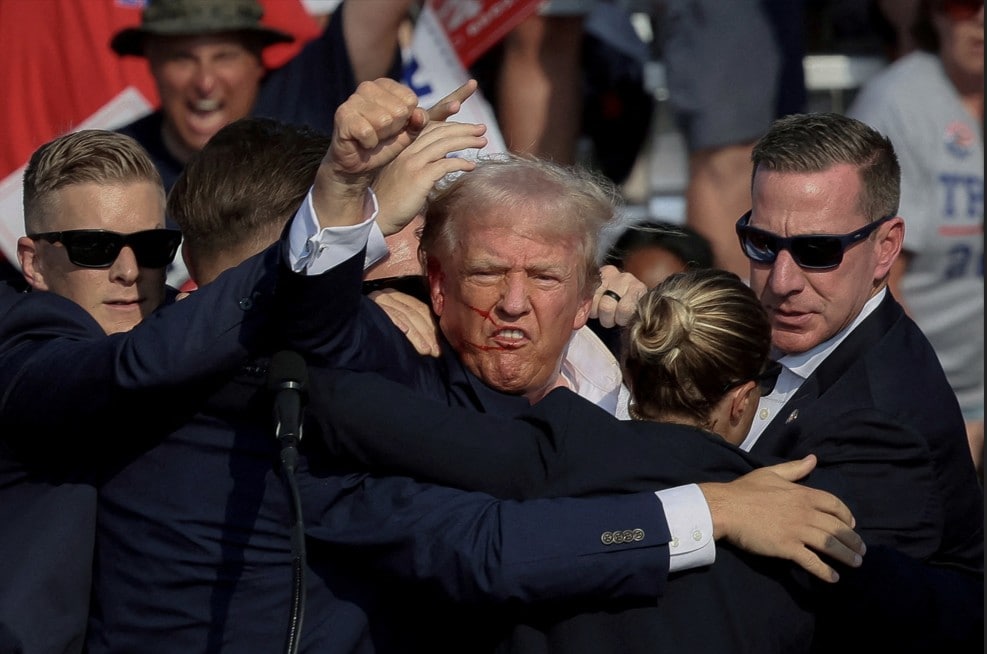 US President-elect Donald Trump was targeted in an alleged assassination attempt during a campaign rally in Pennsylvania (Source: Reuters)