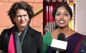 Read more about the article BJP Leader Navya Haridas Who Lost To Priyanka Gandhi Vadra Challenges Her Wayanad Lok Sabha Bypoll Election, Congress Responds