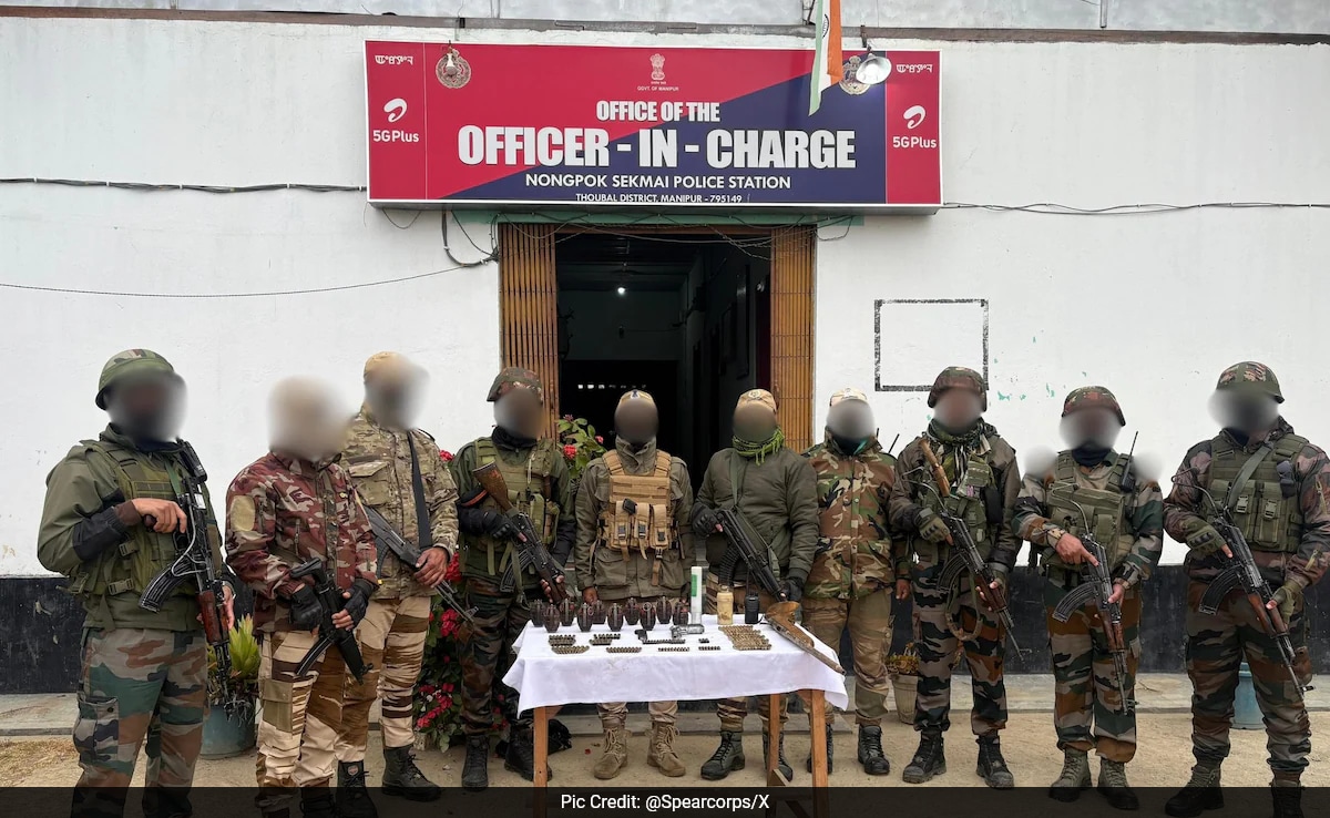 Read more about the article 35 Weapons, Ammunition Seized From Manipur In Army, Assam Rifles Joint Ops