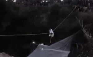 Read more about the article Man Slides Across Himachal Valley On Rope As Ritual Returns After 40 Years