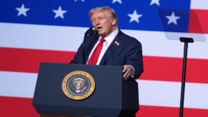 Read more about the article A 10% negative swing among Trump supporters on his handling of US economy – Firstpost