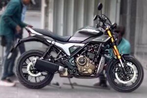 Read more about the article Hero Mavrick 440 spotted with USD fork