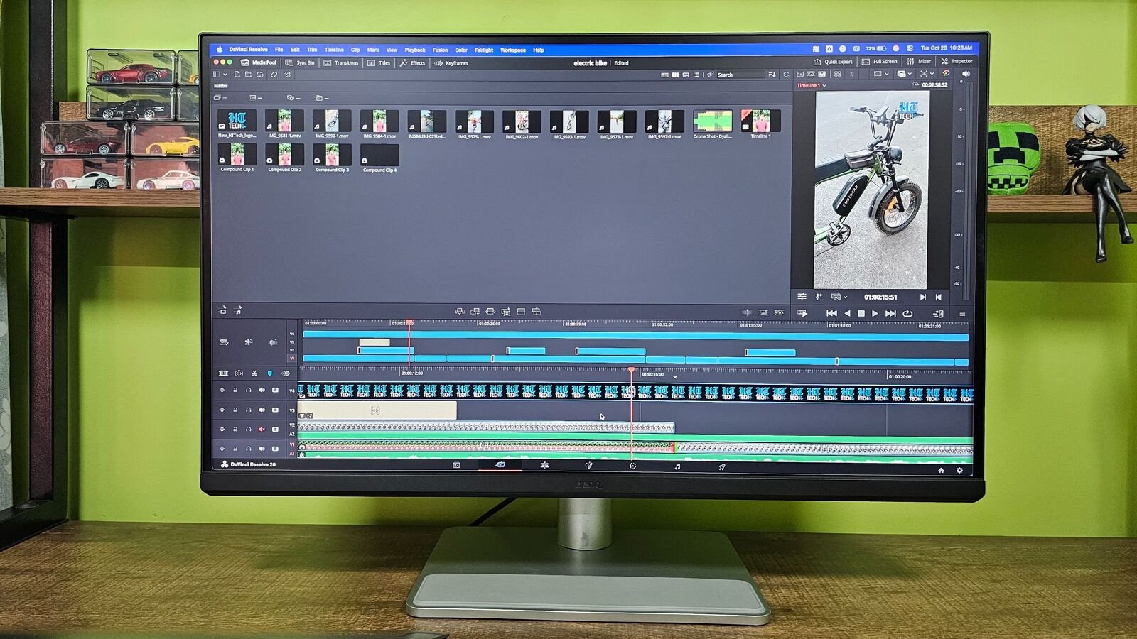 Testing the BenQ MA270U: A monitor made for Mac users.