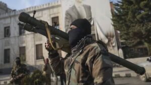 Read more about the article UK drops Syrian leader Sharaa’s HTS, a former al-Qaeda affiliate, from terror outfit list – Firstpost