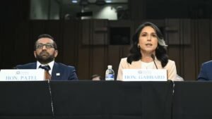 Read more about the article Gabbard vs Kash Patel round-2 building up? FBI’s letter on counterintelligence says… – Firstpost