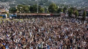 Read more about the article Sixth day of violent protests rocks Pakistan‑occupied Kashmir, nine dead amid internet blackout – Firstpost