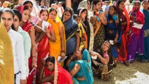 Read more about the article Phase 1 voting in Bihar records 27.65% turnout by 11 AM, says EC – Firstpost