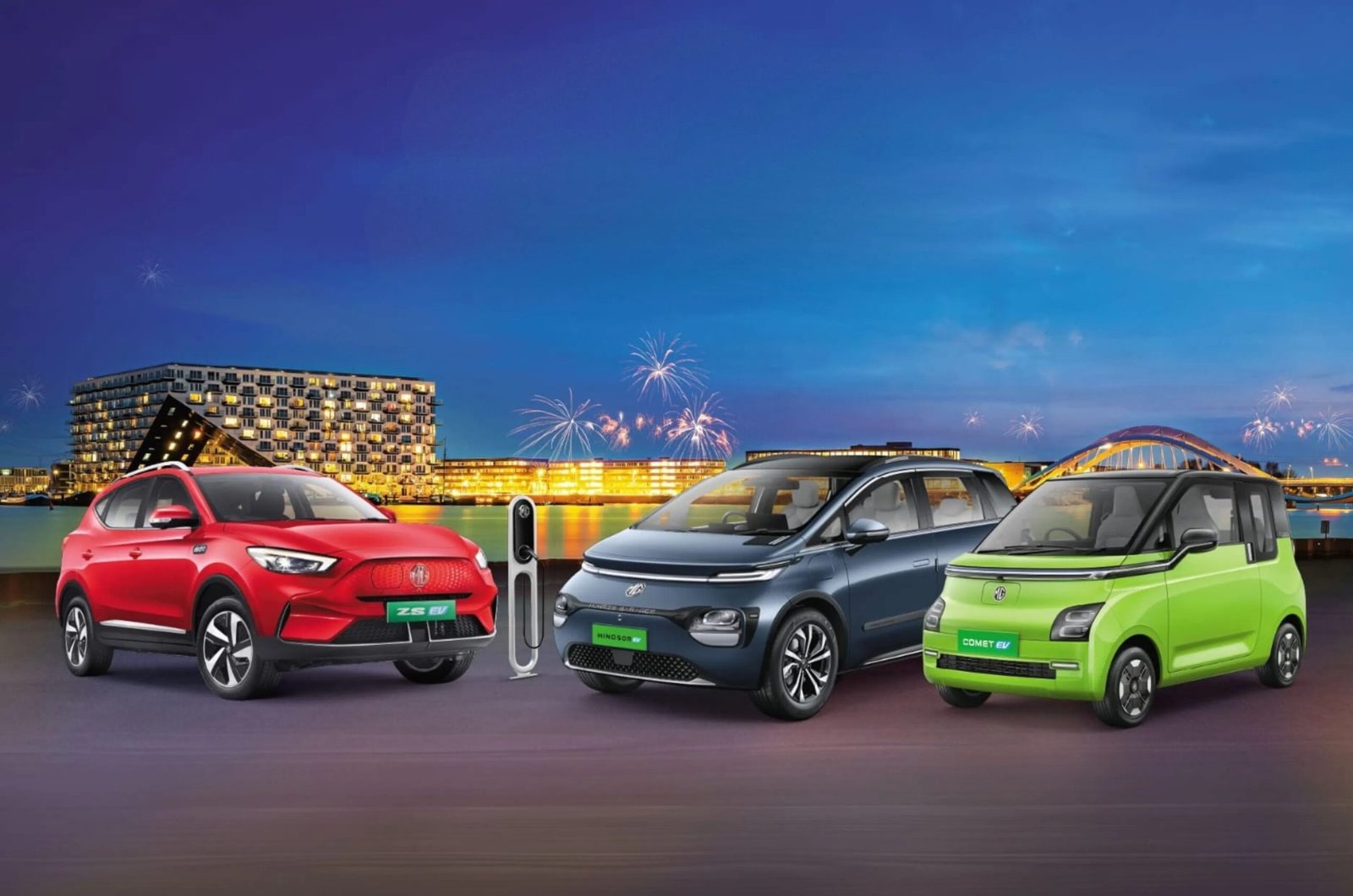 MG Windsor and Comet and ZS EV sales combined crosses 1 lakh milestone