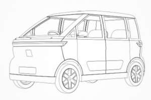 Read more about the article Ola Electric files compact car design patent