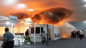 Read more about the article Massive fire breaks out at Cop30 climate summit venue in Brazil, 13 hospitalised for smoke inhalation