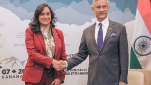 Read more about the article Jaishankar holds talks with Anita Anand to ‘rebuild bilateral ties’ – Firstpost