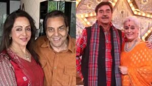 Read more about the article Shatrughan Sinha, Wife Meet Hema Malini to Inquire About Dharmendra’s Health – Firstpost