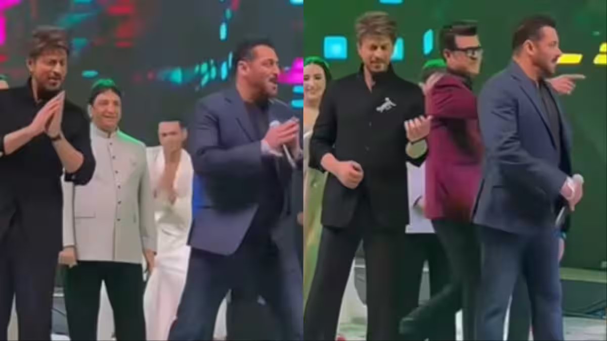 Salman Khan and Shah Rukh Khan perform to ‘O Oh Jaane Jaana’; fans say 'Love how SRK knows...' WATCH – Firstpost