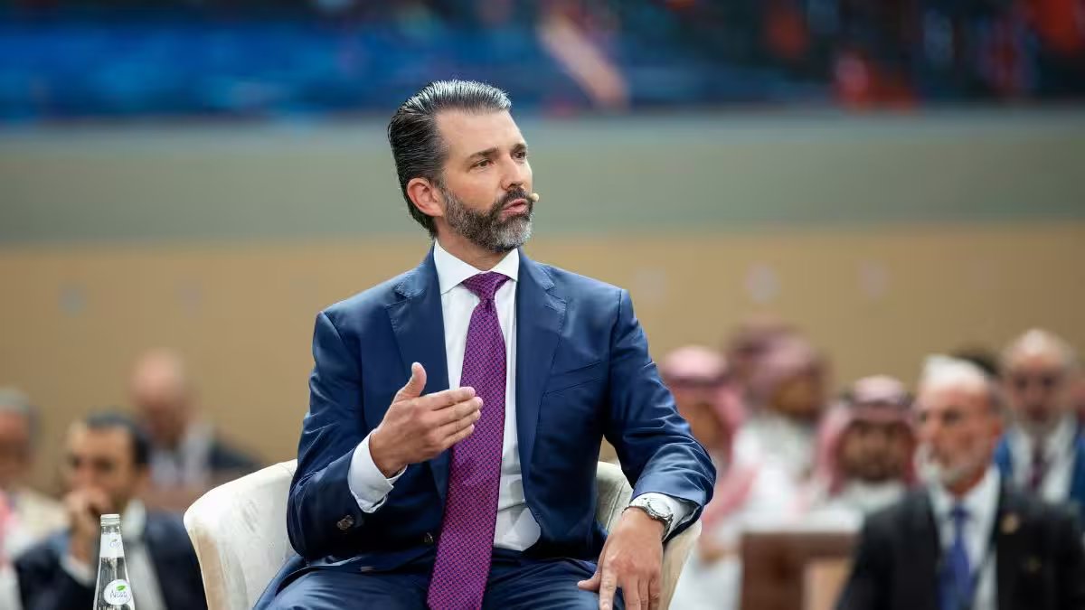 Donald Trump Jr bows to Lord Ganesh, plays Dandiya at Vantara on his private India visit – Firstpost