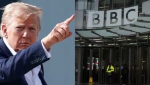 Read more about the article Trump threatens to take legal action against BBC over Panorama documentary edit – Firstpost